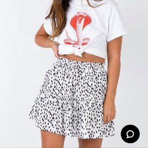 Princess Polly Light of Light Mini Skirt